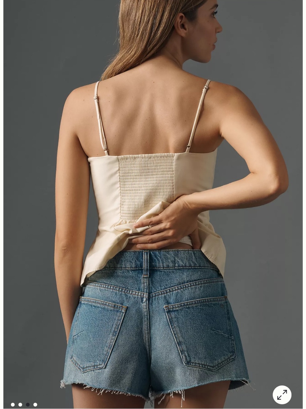 Anthropologie The Everyday Denim Shorts by Pilcro 28 - Picture 3 of 7